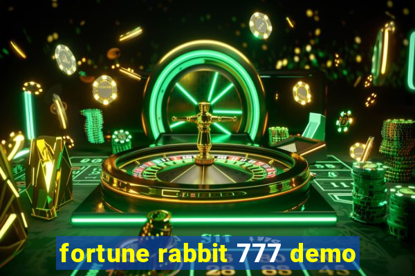 fortune rabbit 777 demo